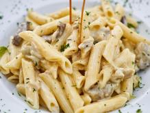 Penne-with-Cream-and-Chicken